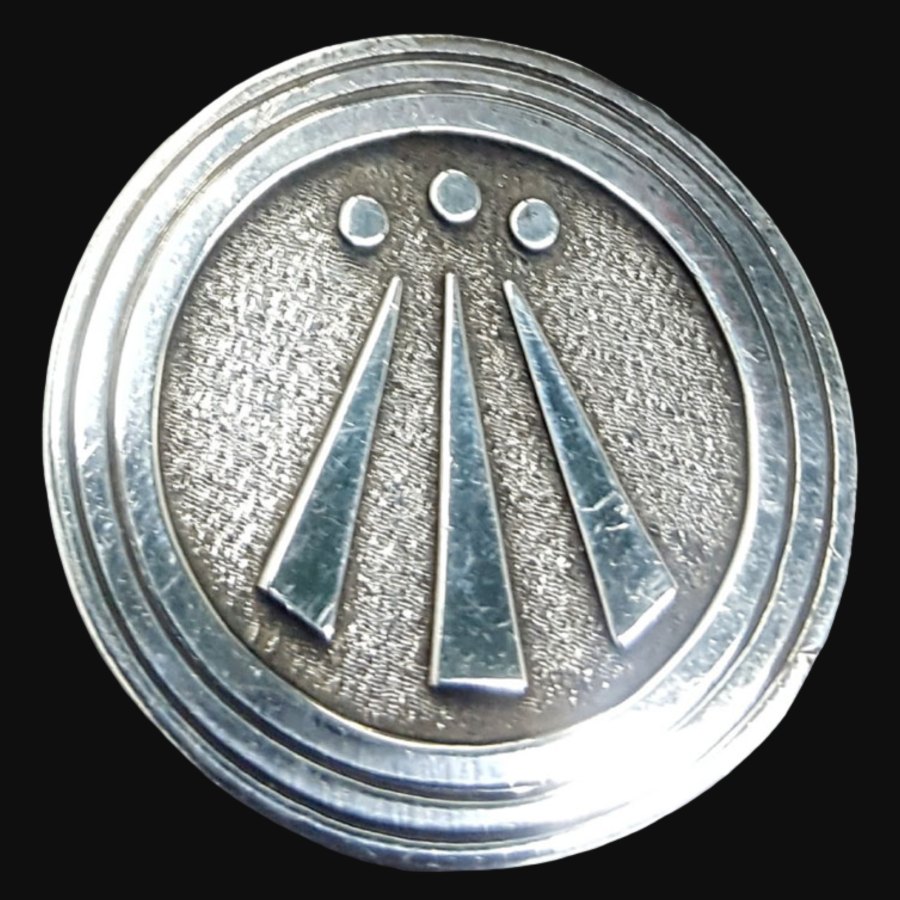 Dije Celta Awen Inspiracion 2,5 Cm Plata 6 Gr Art 369 - Imagen 3