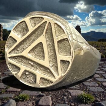 Anillo Iron Man En Bronce 1,8 Cm 8 Gr Art 1462