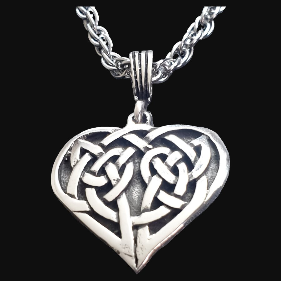 Dije Celta Nudo Perenne Amor En Plata 3 X 2 Cm 12 Gr Art 376 - Imagen 4