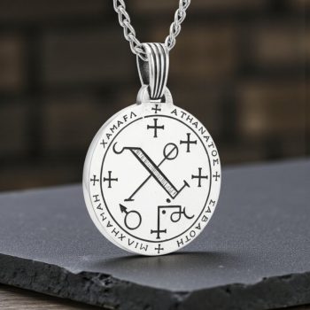 Dije Sello Arcangel Chamuel En Plata 3 Cm 8 Gr Art 1411