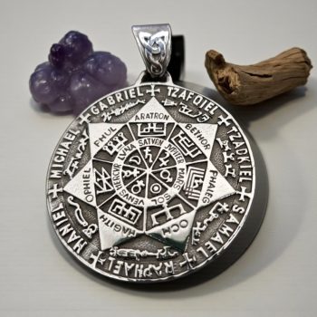 Dije Sello Arcangeles En Plata 6 X 4,7 Cm 30 Gr Art 495