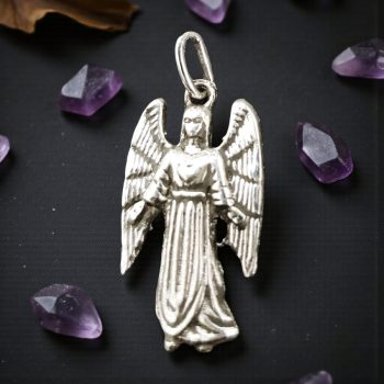 Medalla Arcangel Samuel En Plata 2,5 X 1,5 Cm 2,6 Gr Art 559