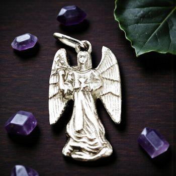 Medalla Arcangel Zadquiel Plata 2,5 X 1,5 Cm 2,6 Gr Art 561