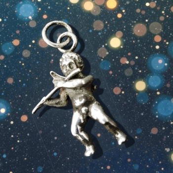 Dije Angel Musico Proteccion En Plata 2,5 Cm 3 Gr Art 565