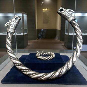 Brazalete Vikingo Fenrir En Plata Pesa Casi 40 Gr Art 04