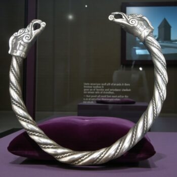 Brazalete Vikingo Dragon En Plata Pesa 40 Gr Art 05