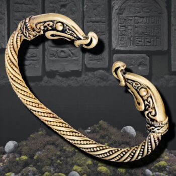 Brazalete Vikingo Bronce Regalo Ragnar A Athelstar Art 741