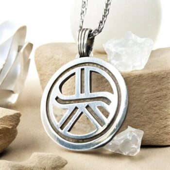 Dije Reiki Tam A Ra Sha En Plata 3 Cm 11 Gr Art 1239