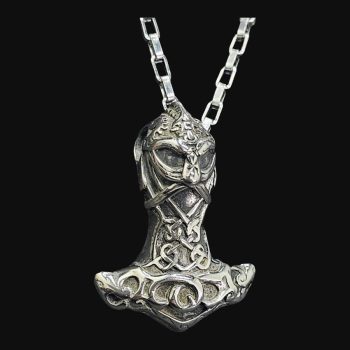 Mjolnir Martillo De Thor Vikingo Plata 3 Cm 20 Gr Art 1649