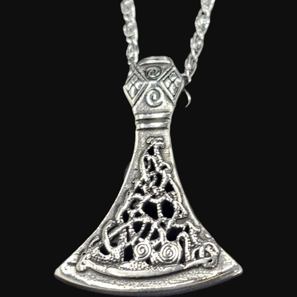 Mjolnir Martillo De Thor Vikingo Plata 3 Cm 14 Gr Art 1661