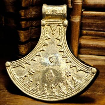 Mjolnir Martillo Thor Vikingo Bronce 4 X 3 Cm 7 Gr Art 1636