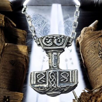 Mjolnir Martillo De Thor Vikingo Plata 3 Cm 33 Gr Art 1644