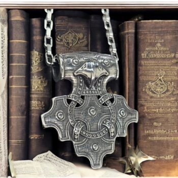 Mjolnir Martillo De Thor Vikingo Plata 3 Cm 14 Gr Art 1645