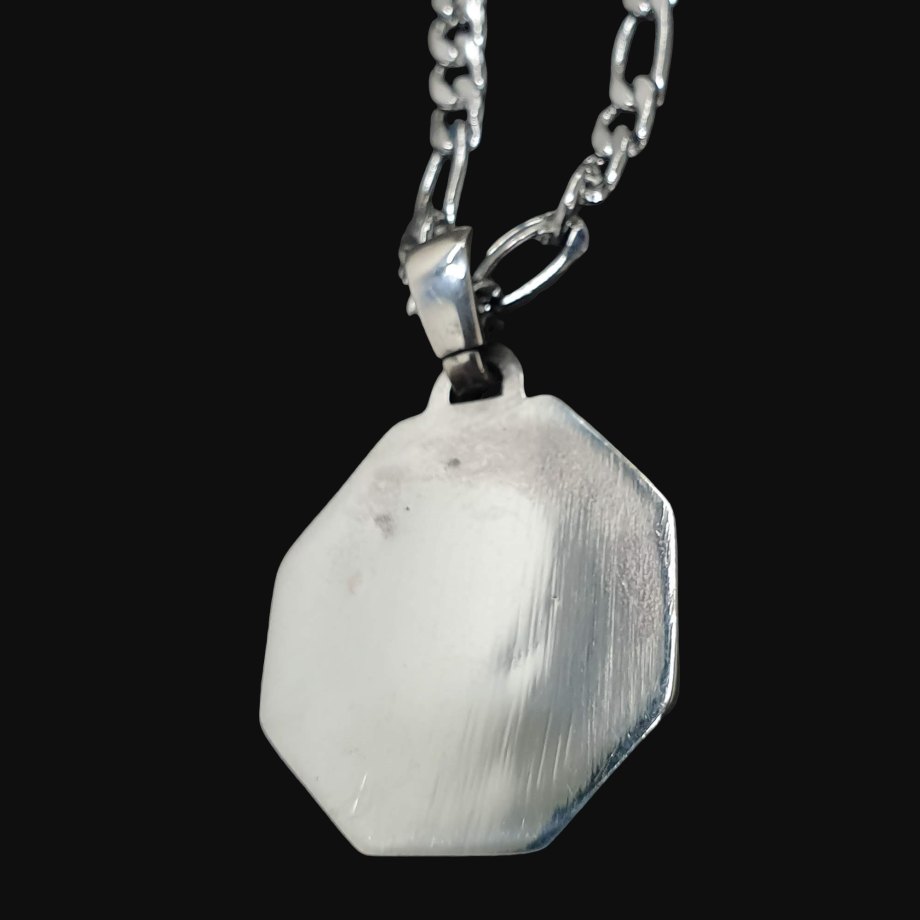 Dije Plata Y Oro Duble Gauchito Gil Plata 4 Cm 8 Gr Art 1234 - Imagen 5