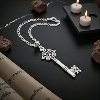 Dije llave Nudo De Bruja En Plata En 6 Cm 7 Gr en Plata Art 1466