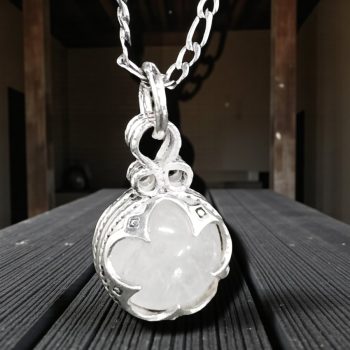 Dije Amuleto Gotland Protección En Plata Y Cuarzo Art 1700