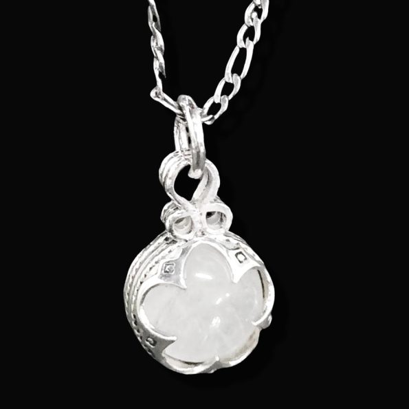 Dije Amuleto Gotland Protección En Plata Y Cuarzo Art 1700