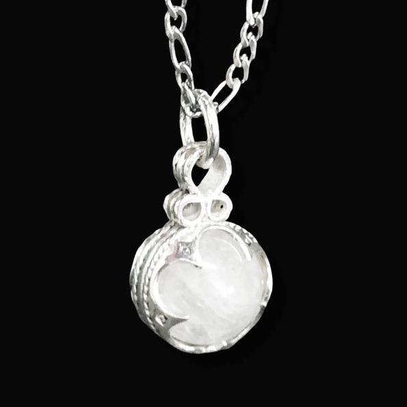 Dije Amuleto Gotland Protección En Plata Y Cuarzo Art 1700 - Imagen 2