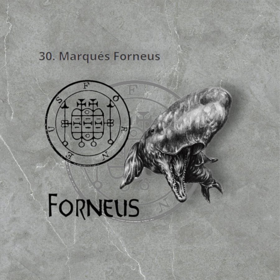 Dije Demonio 30 MARQUES FORNEUS y Sello secreto Salomón 72 Demonios Clave menor de Salomón Goetia En Plata 3 x 2,5 cm 12 Gr Art 1889 - Imagen 5