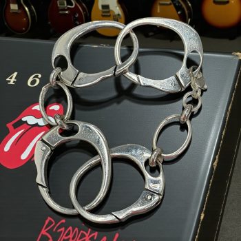 Brazalete De Plata Tipo Keith Richards 65 Gr Art 745