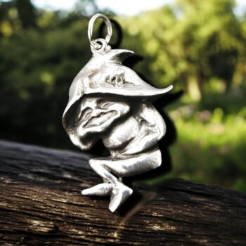 Dije Duende De La Suerte En Plata 3 X 2 Cm 6,5 Gr Art 1041