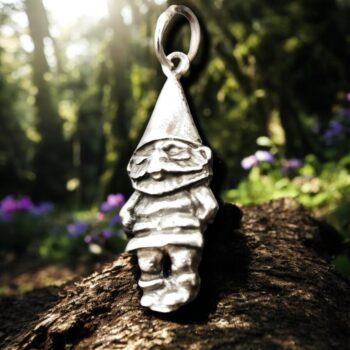 Dije Duende De La Suerte En Plata 3 Cm 3,5 Gr Protección del hogar y abundancia Art 1042